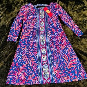 Lilly Pulitzer Ophelia Dress Pundy Blue XXS